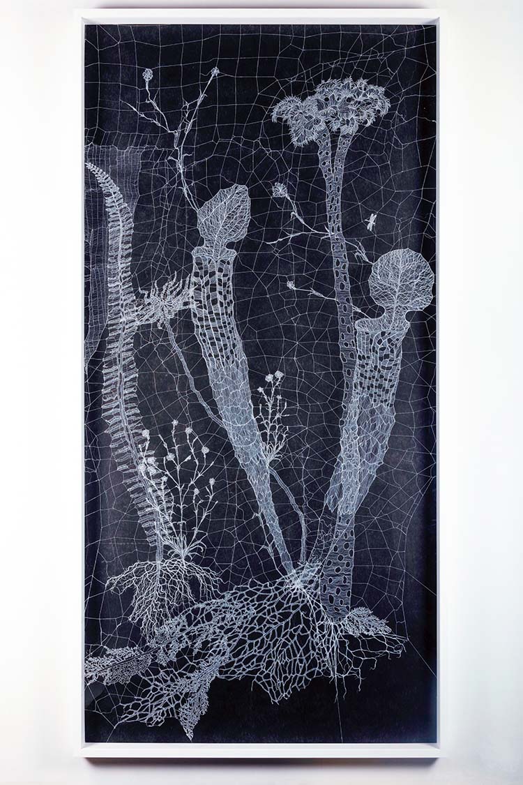 Specter of images(In memory of the gardner) , 2018