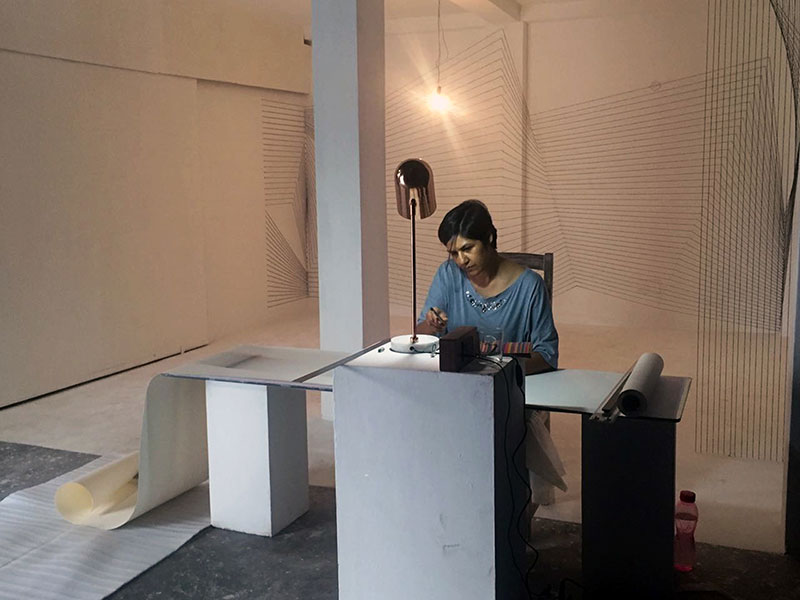 Making Space Durational Drawing , 