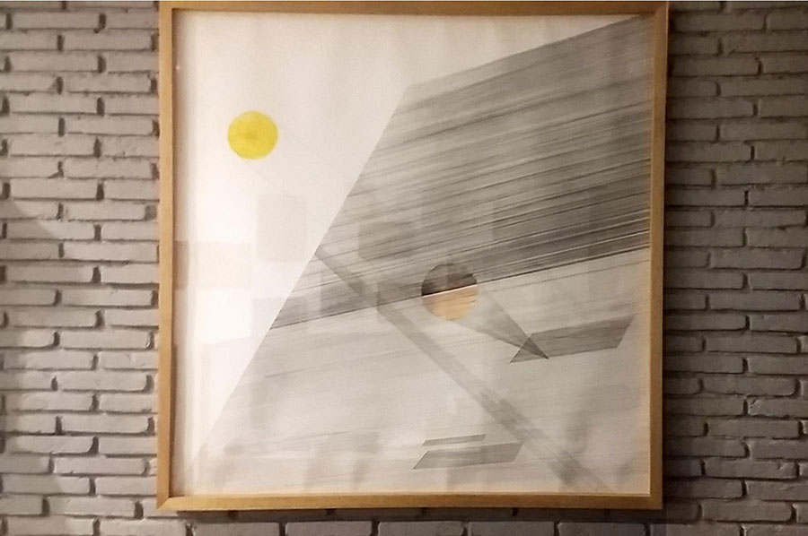 Install View - Concause ray on the earth, 2016