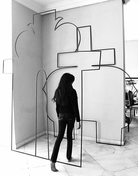 <Hybrid Drawings - Wrought Iron -108 Inches Height x Width Variable - 2016  (3), 