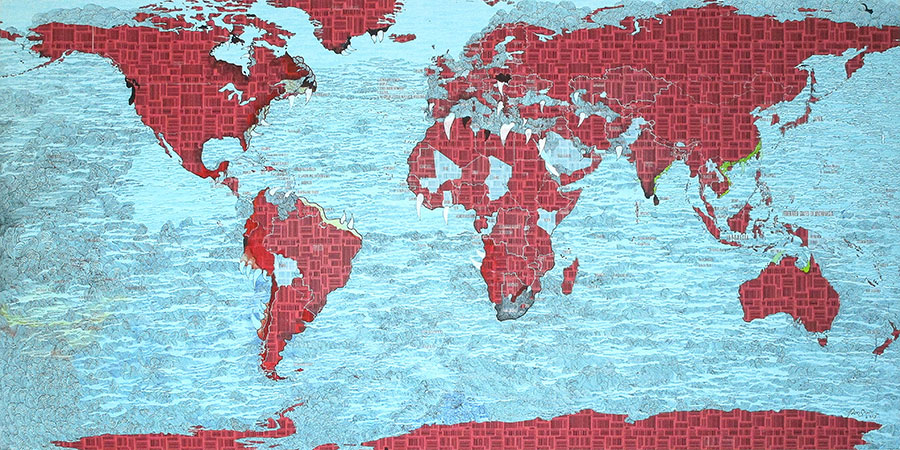 <Barcode World Map, 2017
