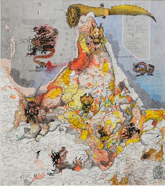 <South Asia Map 1, 2013