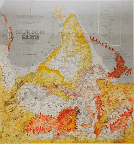 <South Asia Map 3, 2013