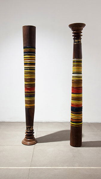 One above the other, 2019
