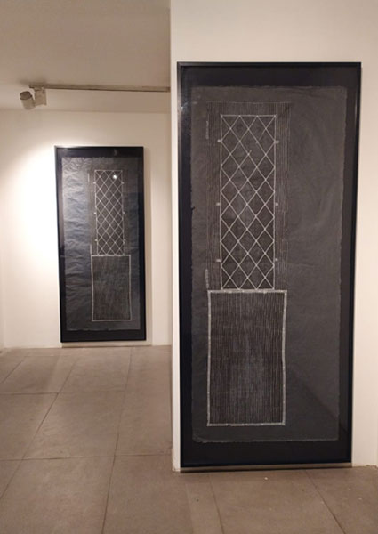 Indigo door, 2020