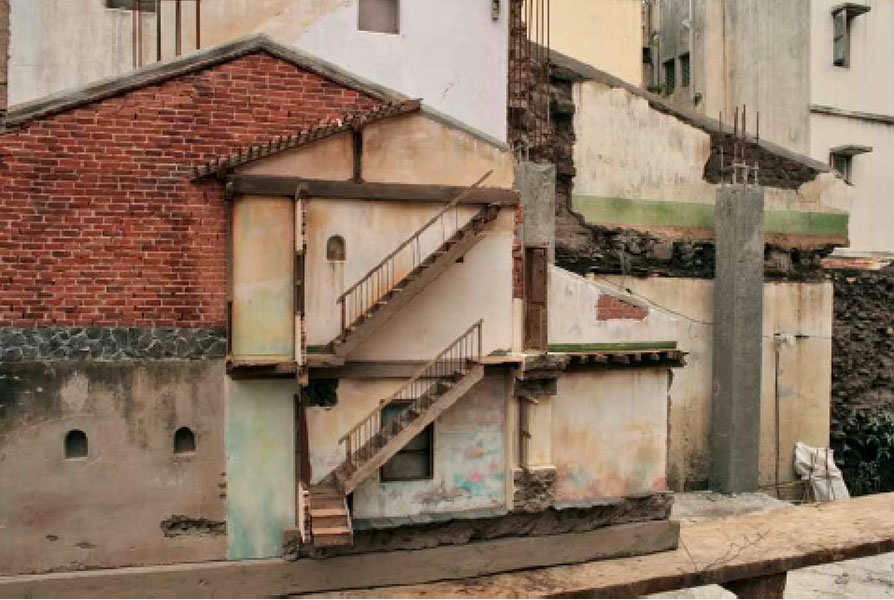 <The Common Wall, Digital Photographs,Archival Paper 21x33.5 Inches Each (Set Of 6), Edition 3_5, 