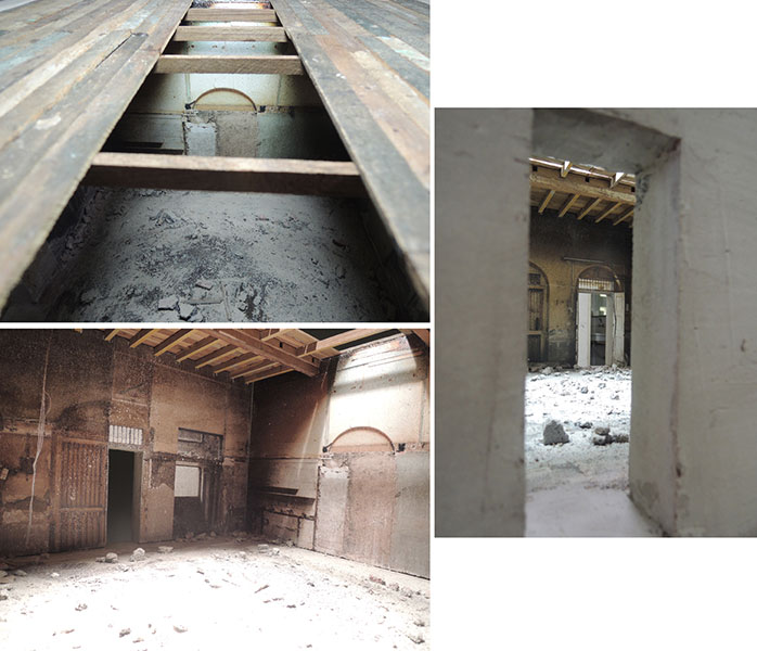 <Interior Of An Abandoned,detail, 