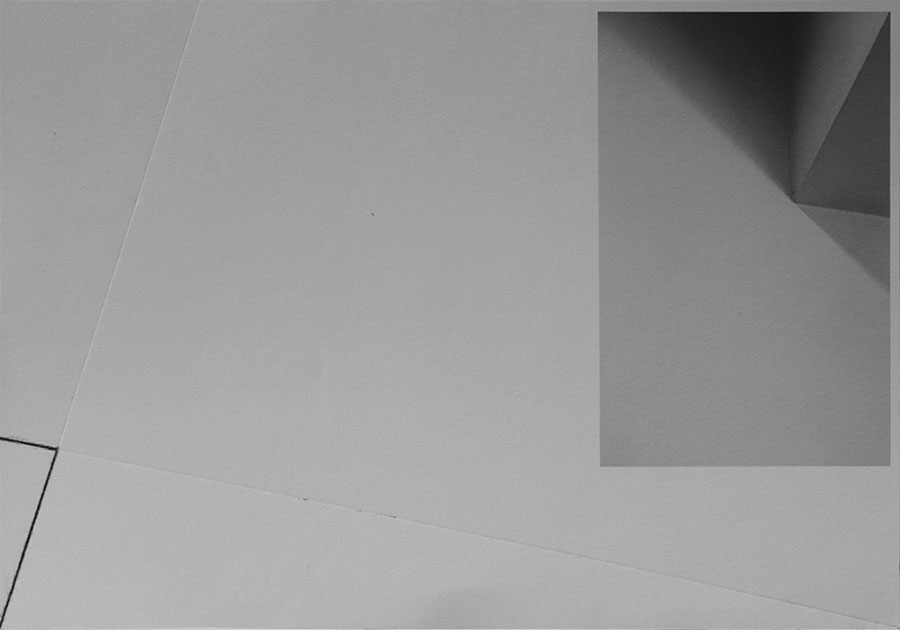 Drawing from the series extending the line, 2013
