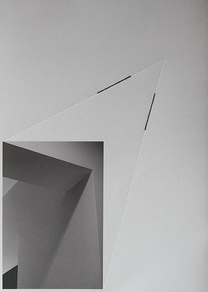 Drawing from the series extending the line, 2013