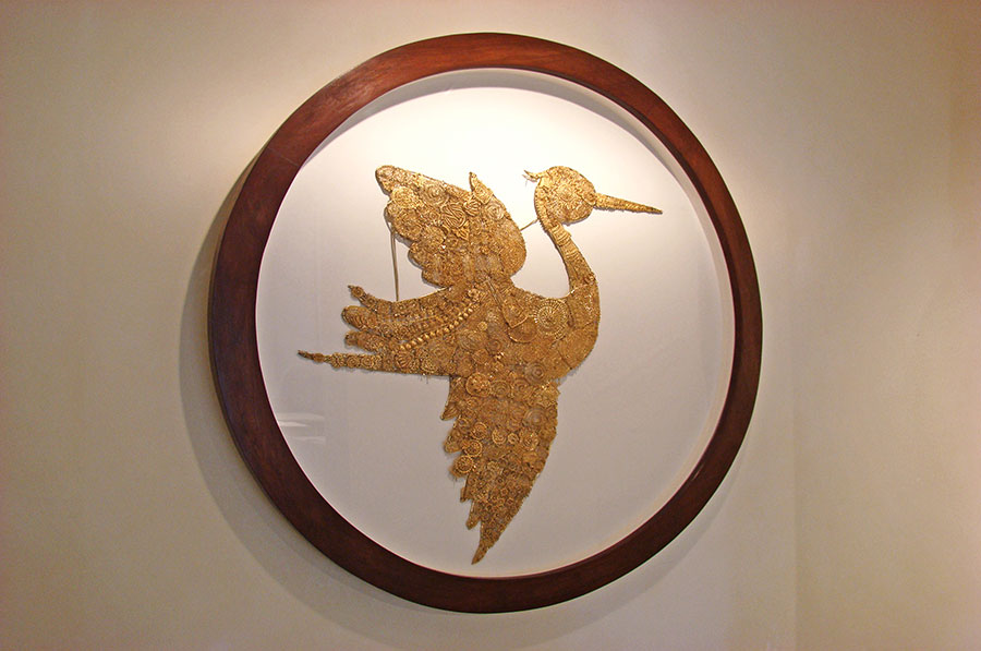 <Soney Ki Chidiya, Used Bridal Jewellery, 48inches diameter, 2015 , 